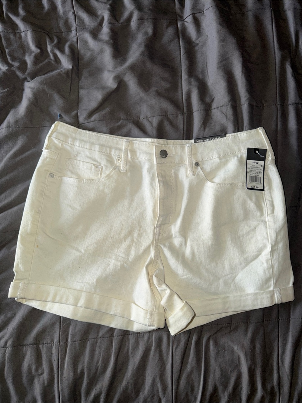 White Women's Denim Shorts